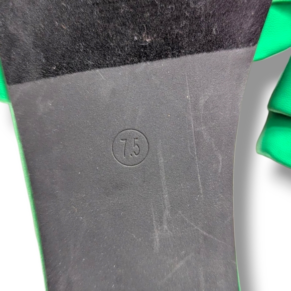 Madden Girl Women's Avaa Flat Sandal In Green Paris Sz. 7.5 - Picture 12 of 12